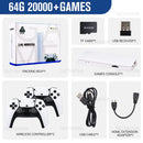 GAME STICK - 20.000 Jogos - Plugue na TV e jogue - 2 Controles modelos PS5