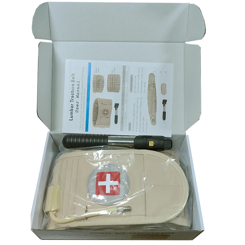 Cervical Sim - Cinta Inflável para coluna- Diga adeus as dores na lombar