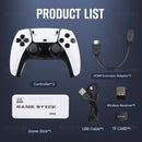 GAME STICK - 20.000 Jogos - Plugue na TV e jogue - 2 Controles modelos PS5