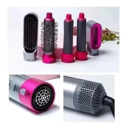 Modeladora de Cabelos 5 em 1 -AirFlow- Seu cabelo pronto em minutos